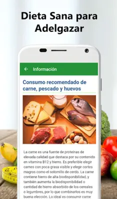 Dieta sana para adelgazar android App screenshot 3