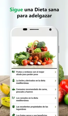 Dieta sana para adelgazar android App screenshot 6